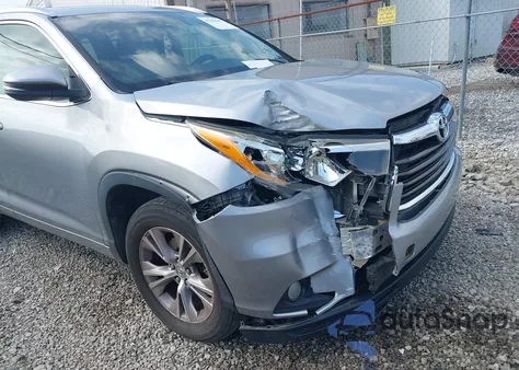 2014 Toyota Highlander Xle V6 из США, поврежденный, VIN 5TDKKRFH3ES022535